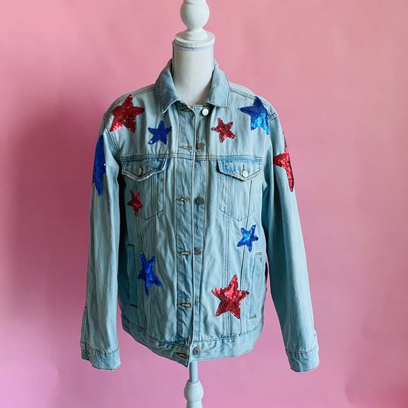 sequin star jacket
